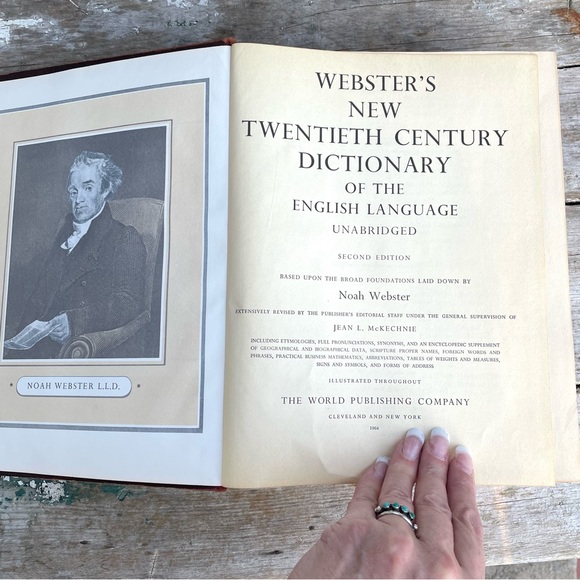 Websters Dictionary new twentieth century 1964 - Picture 9 of 10